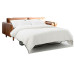 Scandinavian Leather Sofa Bed Foldable Luxury 18M Double Bed Minimalist Living Room Scandinavian Leather Sofa Bed Foldable Luxury 18M Double Bed Minimalist Living Room