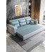 Multifunctional Foldable Sofa Bed Single Person Bed Small Size Home Use Tech Fabric