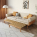 Japanese Solid Wood Sofa Bed Foldable Modern Compact Living Room Function Japanese Solid Wood Sofa Bed Foldable Modern Compact Living Room Function
