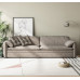 Italian Luxury Sofa Bed Multifunctional Storage Foldable Retractable Single Person for Small Living Room