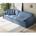 Italian Luxury Sofa Bed Multifunctional Storage Foldable Retractable Single Person for Small Living Room
