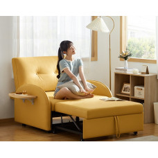 Multifunctional Pull Out Furniture for Small Spaces Single Sofa Bedroom