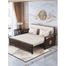 Multifunctional Foldable Wooden Sofa Bed