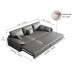Multifunctional PullOut Couch Bed for Small Living Rooms Multifunctional PullOut Couch Bed for Small Living Rooms