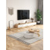 Scandinavian TV Cabinet Tea Table Combo Minimal Luxury Small Apartment Cabinet Natural Wood Expandable TV Stand