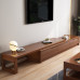 Modern Minimalistic Economical Wooden TV Cabinet Tea Table Set Chinese Living Room Storage