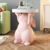 Cartoon Rabbit Luxury Tea Table Side Cabinet Bedside Table Cartoon Rabbit Luxury Tea Table Side Cabinet Bedside Table