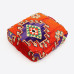 Moroccan Hand Woven Wool Cotton Boho Poufs for Living Room Moroccan Hand Woven Wool Cotton Boho Poufs for Living Room