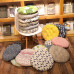Mixed Fabric Thickened Round Japanese Style Balcony Floor Tatami Window Seat Cushion Mixed Fabric Thickened Round Japanese Style Balcony Floor Tatami Window Seat Cushion