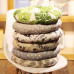 Mixed Fabric Thickened Round Japanese Style Balcony Floor Tatami Window Seat Cushion Mixed Fabric Thickened Round Japanese Style Balcony Floor Tatami Window Seat Cushion