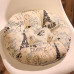 Mixed Fabric Thickened Round Japanese Style Balcony Floor Tatami Window Seat Cushion Mixed Fabric Thickened Round Japanese Style Balcony Floor Tatami Window Seat Cushion
