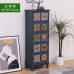 American Retro Wooden Cupboard Painting Living Room Storage Drawer Cabinet Balcony Multilayer Shelf Cabinet Bedroom American Retro Wooden Cupboard Painting Living Room Storage Drawer Cabinet Balcony Multilayer Shelf Cabinet Bedroom