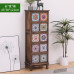 American Retro Wooden Cupboard Painting Living Room Storage Drawer Cabinet Balcony Multilayer Shelf Cabinet Bedroom American Retro Wooden Cupboard Painting Living Room Storage Drawer Cabinet Balcony Multilayer Shelf Cabinet Bedroom