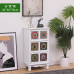 American Retro Wooden Cupboard Painting Living Room Storage Drawer Cabinet Balcony Multilayer Shelf Cabinet Bedroom American Retro Wooden Cupboard Painting Living Room Storage Drawer Cabinet Balcony Multilayer Shelf Cabinet Bedroom