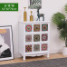 American Retro Wooden Cupboard Painting Living Room Storage Drawer Cabinet Balcony Multilayer Shelf Cabinet Bedroom American Retro Wooden Cupboard Painting Living Room Storage Drawer Cabinet Balcony Multilayer Shelf Cabinet Bedroom