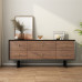Vintage Black Solid Wooden Chest Cabinet Vintage Black Solid Wooden Chest Cabinet
