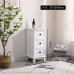 All Wood Five Drawer Cabinet