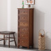 All Wood Five Drawer Cabinet