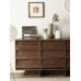 All Wood Nine Drawer Chests for Bedroom Living Room Modern Minimalist Dark Walnut Storage Cabinets Japanese Light Luxury Drawers All Wood Nine Drawer Chests for Bedroom Living Room Modern Minimalist Dark Walnut Storage Cabinets Japanese Light Luxury Drawers