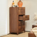 Italian Minimalist Walnut Chest of Drawers For Living Room Bedroom TV Cabinet Italian Minimalist Walnut Chest of Drawers For Living Room Bedroom TV Cabinet