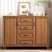 Retro Home Five Drawer Chest