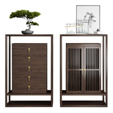 Modern White Oak Storage Cabinet Modern White Oak Storage Cabinet