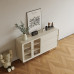 Cream Luxury Dining Cabinet Modern Nordic Retro Console Tea Cabinet Storage Cabinet Chest Cabinet Cream Luxury Dining Cabinet Modern Nordic Retro Console Tea Cabinet Storage Cabinet Chest Cabinet