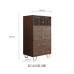 Modern Minimalist Walnut Wardrobe Drawer Cabinet Modern Minimalist Walnut Wardrobe Drawer Cabinet