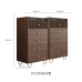 Modern Minimalist Walnut Wardrobe Drawer Cabinet Modern Minimalist Walnut Wardrobe Drawer Cabinet