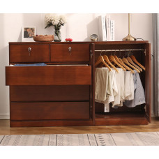 Wooden WallMounted Drawer Storage Cabinet Bedroom Wardrobe Living Room FiveDrawer Cabinet Wooden WallMounted Drawer Storage Cabinet Bedroom Wardrobe Living Room FiveDrawer Cabinet