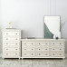 American 5 Drawer Bedroom Storage Drawer Cabinet Modern Minimalist Living Room 69 Drawer Wardrobe White Storage Cabinet