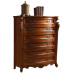 American Solid Wood 6 Drawer Storage Cabinet for Living Room Bedroom
