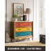 American Solid Wood Dresser European Painted Side Cabinet Decorative Cabinet Bedroom Storage Cabinet Wall Combination Cabinet American Solid Wood Dresser European Painted Side Cabinet Decorative Cabinet Bedroom Storage Cabinet Wall Combination Cabinet