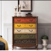 American Solid Wood Painted Multifunction Storage Cabinets Bedroom Five Drawers Living Room Large Three Drawers American Solid Wood Painted Multifunction Storage Cabinets Bedroom Five Drawers Living Room Large Three Drawers