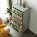 American Five Drawer Cabinet Modern Luxury Large Drawers Bedroom Storage Cabinet Living Room Colored Multifunctional Cabinet Wall Mounted American Five Drawer Cabinet Modern Luxury Large Drawers Bedroom Storage Cabinet Living Room Colored Multifunctional Cabinet Wall Mounted