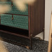 Modern Light Luxury Wood 6Drawer Storage Cabinet