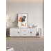 Designer Nordic Modern Living Room Cream Cabinet Storage Chest Bedroom Cabinet Designer Nordic Modern Living Room Cream Cabinet Storage Chest Bedroom Cabinet