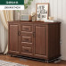 American Style Chest of Drawers Bedroom Living Room Large Capacity Wooden Multifunctional American Style Chest of Drawers Bedroom Living Room Large Capacity Wooden Multifunctional