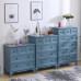 American Wood Resin Storage Cabinet Narrow Side Cabinet for Living Room Bedroom