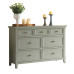American Solid Wood Cabinet Retro Storage Chest Bedroom Cupboard Wall Mounted Cabinet