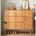 All wood chest cherry wood living room side cabinet storage cabinet for home use bedroom drawer cabinet modern minimalistic storage All wood chest cherry wood living room side cabinet storage cabinet for home use bedroom drawer cabinet modern minimalistic storage