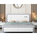 White Nordic Double Bed Solid Wood White Nordic Double Bed Solid Wood