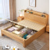 Modern Simplistic Double Bed Oak Storage Single Bed Modern Simplistic Double Bed Oak Storage Single Bed