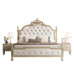 European Carved Full Wood Double Bed Luxury American Princess Court Bed European Carved Full Wood Double Bed Luxury American Princess Court Bed