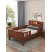 Solid Wood Elderly Bed with Handrail Solid Wood Elderly Bed with Handrail
