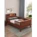 Solid Wood Elderly Bed with Handrail Solid Wood Elderly Bed with Handrail