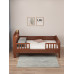 Solid Wood Elderly Bed with Handrail Solid Wood Elderly Bed with Handrail