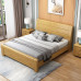 Chinese Solid Wood Bed 180cm King 150cm Double Economy Simple Modern Furniture Master Bedroom Storage Chinese Solid Wood Bed 180cm King 150cm Double Economy Simple Modern Furniture Master Bedroom Storage