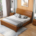 Chinese Solid Wood Bed 180cm King 150cm Double Economy Simple Modern Furniture Master Bedroom Storage Chinese Solid Wood Bed 180cm King 150cm Double Economy Simple Modern Furniture Master Bedroom Storage
