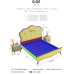 American Light Luxury Solid Wood Bed Modern Minimalist Double Bed European High Storage Box Flower Petal Wedding Bed American Light Luxury Solid Wood Bed Modern Minimalist Double Bed European High Storage Box Flower Petal Wedding Bed